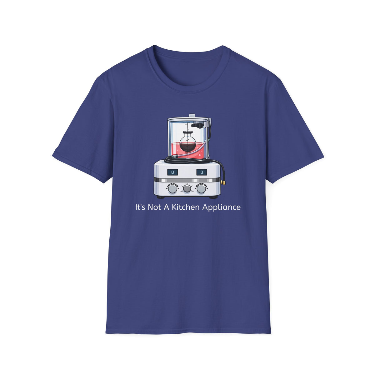 Metro Blue t-shirt, front