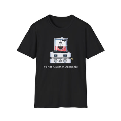 Black t-shirt, front