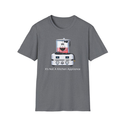 Graphite Heather t-shirt, front