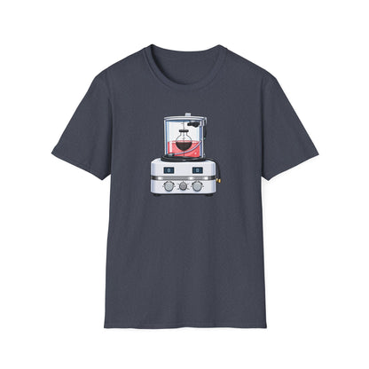 Heather Navy t-shirt, front