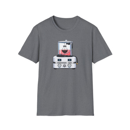 Graphite Heather t-shirt, front