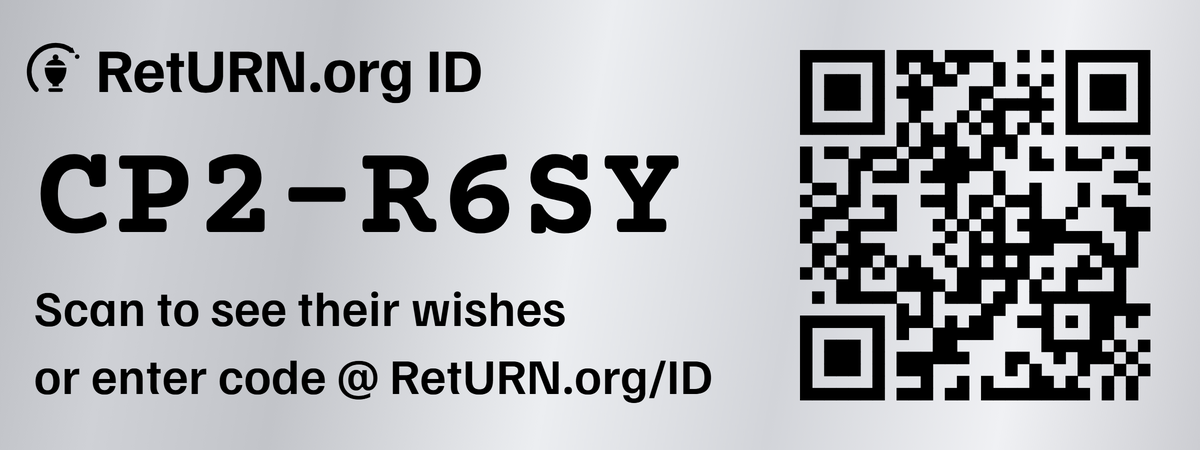 A RetURN.org ID label