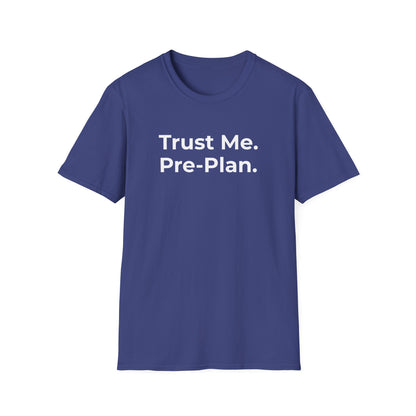 Metro Blue t-shirt, front